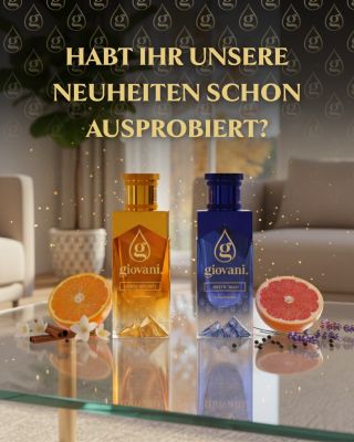 Haben Sie schon unsere Neuheiten ausprobiert? ✨ 🍋 Lemon Bounty – frisch, kraftvoll und strahlend 💙 Mystic Man – Männerduft...