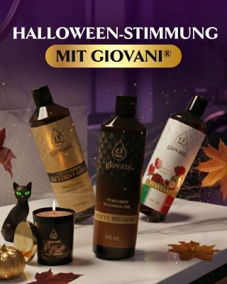 🎃 Halloween mit einem luxuriösen Duft! Tauchen Sie mit den unverwechselbaren Duften von Giovani® in eine herbstliche...